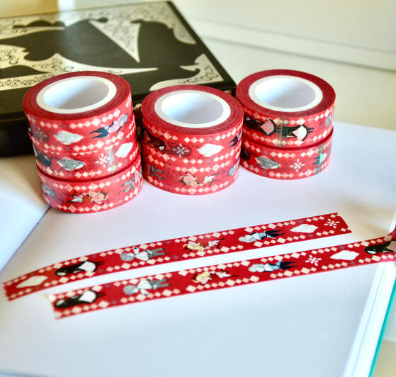 Red Washi Tape Red Washi Tape